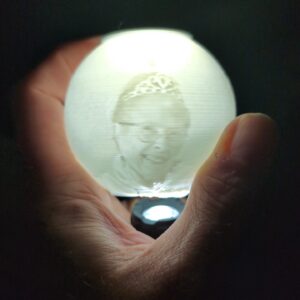 Lithopane Bauble - Image 1